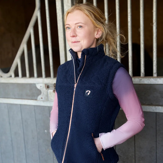 Hy Equestrian Elevate Teddy Fleece Gilet