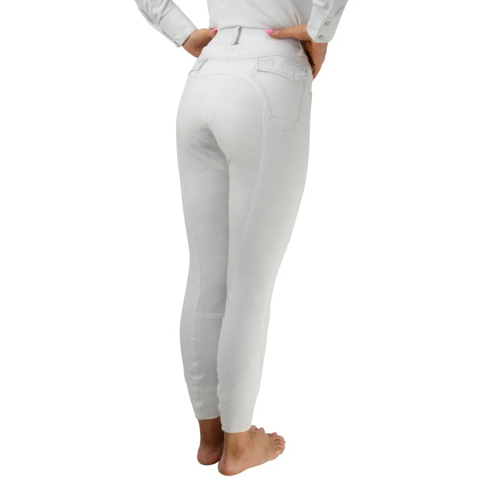 Hy Equestrian Highgrove Ladies Breeches White