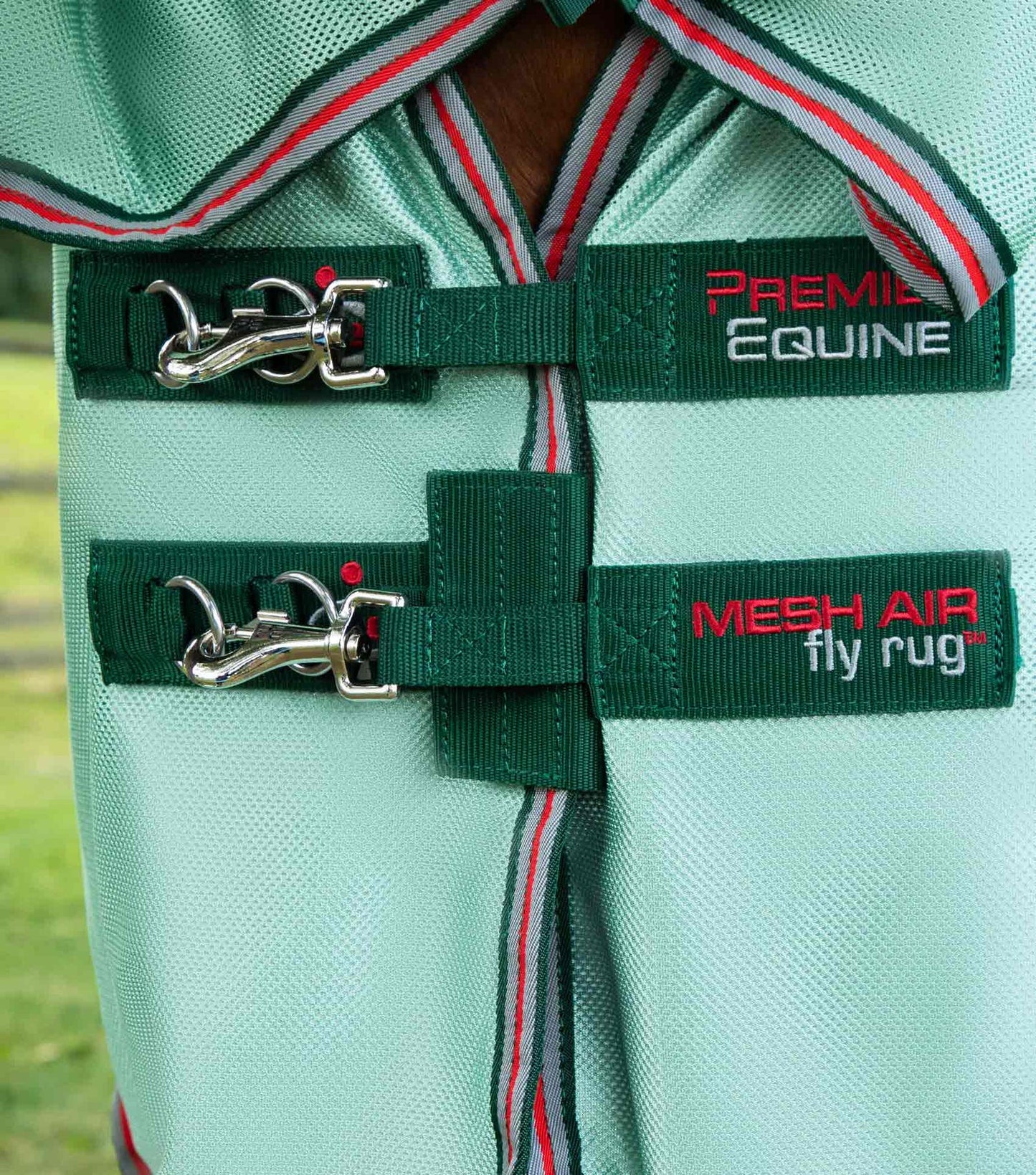 Premier Equine Combo Mesh Air Fly Rug with Surcingles Green