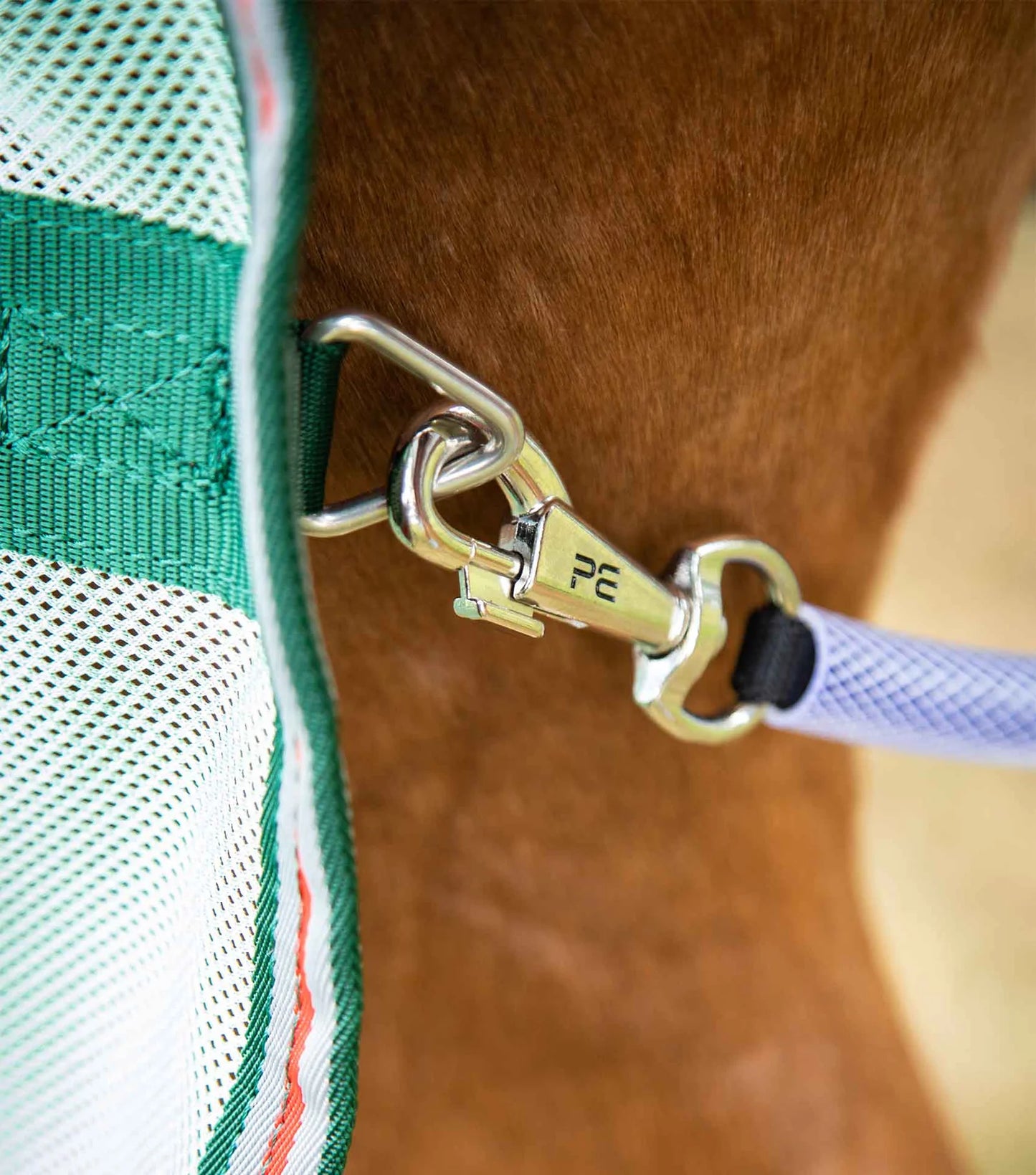 Premier Equine Combo Mesh Air Fly Rug with Surcingles Green