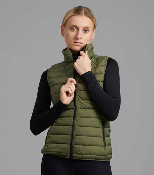 Premier Equine Dante Ladies Riding Gilet Olive