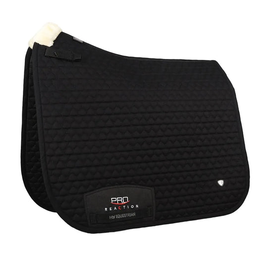 Hy Equestrian Pro Reaction Dressage Saddle Pad Black