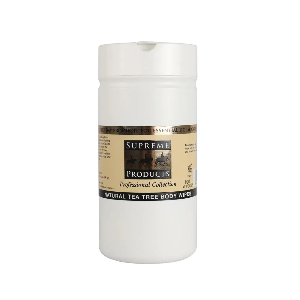 Supreme Products Natural Tea Tree Body Wipes