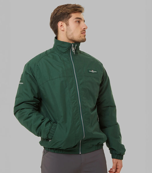 Premier Equine Pro Rider Mens Waterproof Jacket Green