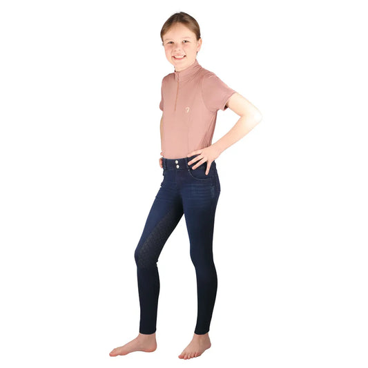 Hy Equestrian Elevate Mizs Denim Breeches.