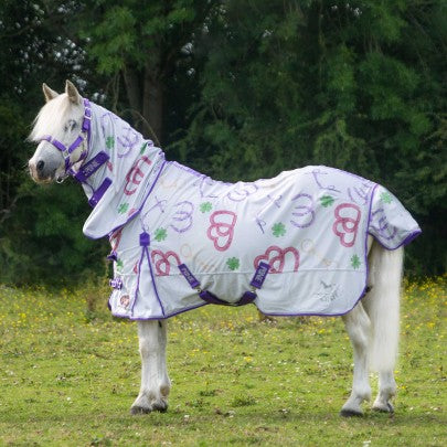 NEW PONIE Bits of Luck Combo Fly Rug